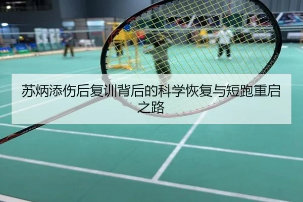 苏炳添伤后复训背后的科学恢复与短跑重启之路